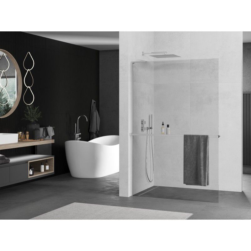 Ścianka prysznicowa Mexen Kioto+ L transparent 75x200 cm  800-075-123-01-00 1 szt.