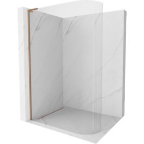 Ścianka prysznicowa Mexen Kioto L transparent miedź szczotkowana 120x200 cm 800-120-103-65-06 1 szt.