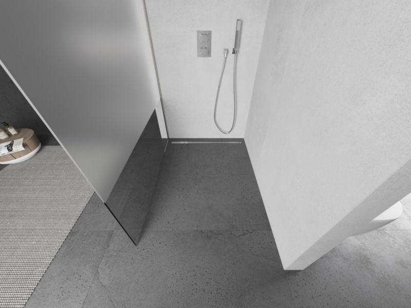 Ścianka prysznicowa Mexen Kioto L transparent/szron 70x200 cm 1 szt.