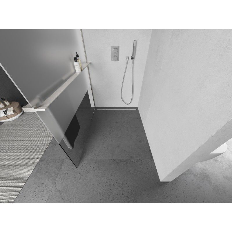 Ścianka prysznicowa Mexen Kioto+ L transparent/szron 70x200 cm 1 szt.