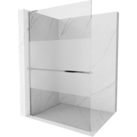 Ścianka prysznicowa Mexen Kioto+ L transparent/szron 90x200 cm 1 szt.