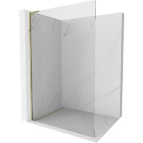 Ścianka prysznicowa Mexen Kioto L transparent złoty 70x200 1 szt.