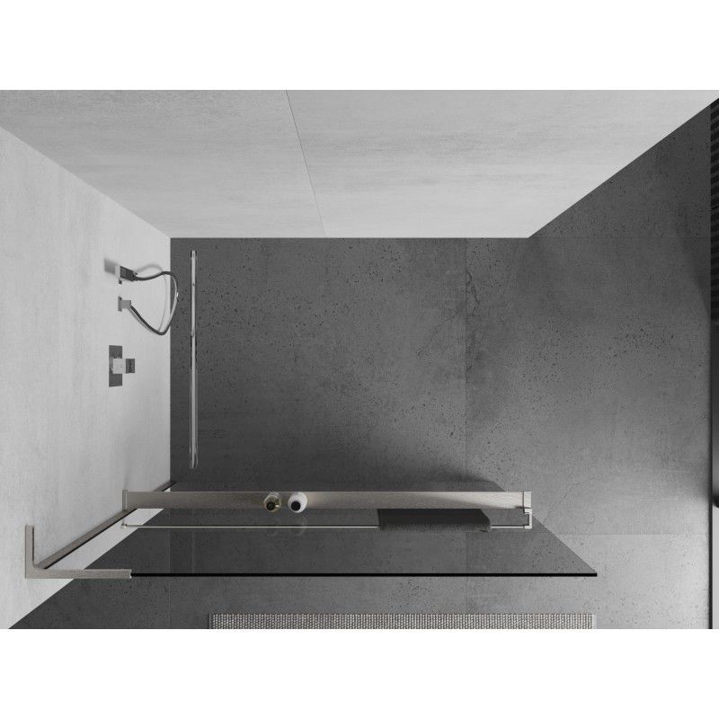 Ścianka prysznicowa Mexen Kioto+ L transparentna 85x200 cm 1 szt.