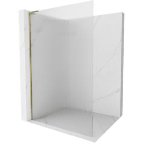 Ścianka prysznicowa Mexen Kioto L złota 110x200 cm  800-110-103-50-09 1 szt.