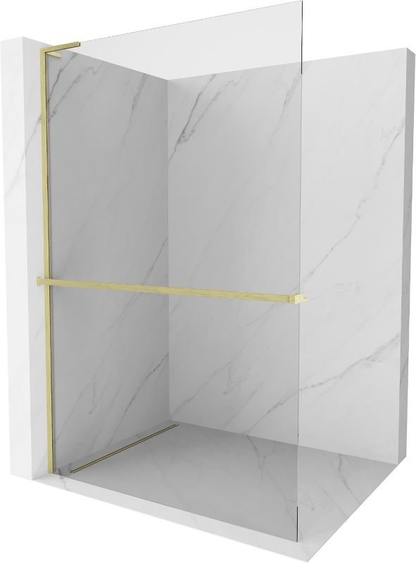 Ścianka prysznicowa Mexen Kioto+ L złota 60x200 cm 800-060-123-55-00 1 szt.