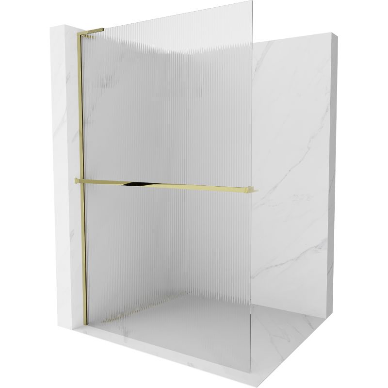 Ścianka prysznicowa Mexen Kioto+ L złota 70x200 cm  800-070-123-50-09 1 szt.