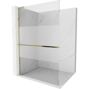 Ścianka prysznicowa Mexen Kioto+ L złota 70x200 cm 800-070-123-50-35 1 szt.