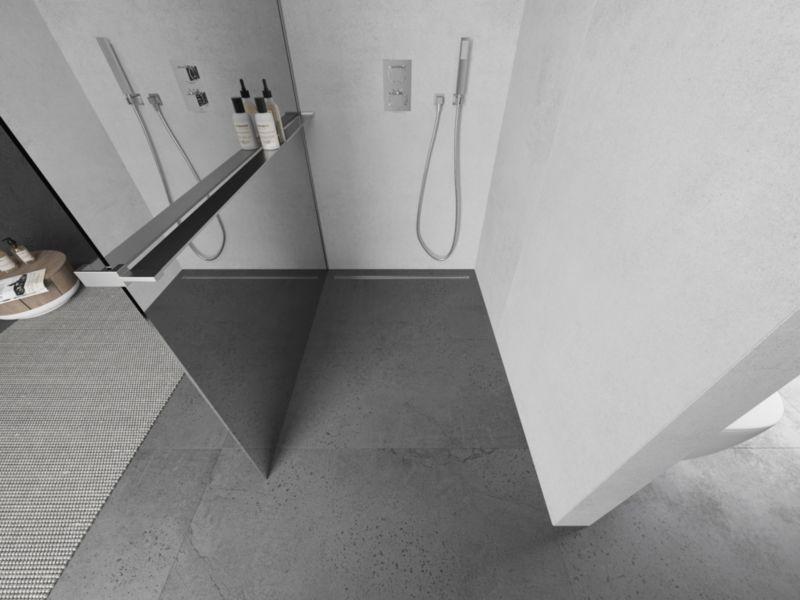 Ścianka prysznicowa Mexen Kioto+ lustro 70x200 cm 1 szt.