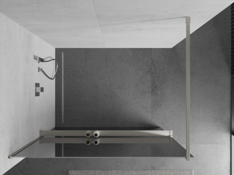 Ścianka prysznicowa Mexen Kioto+ lustro 90x200 cm 1 szt.