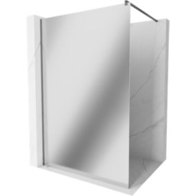 Ścianka prysznicowa Mexen Kioto lustro gun metal 80x200 cm 1 szt.