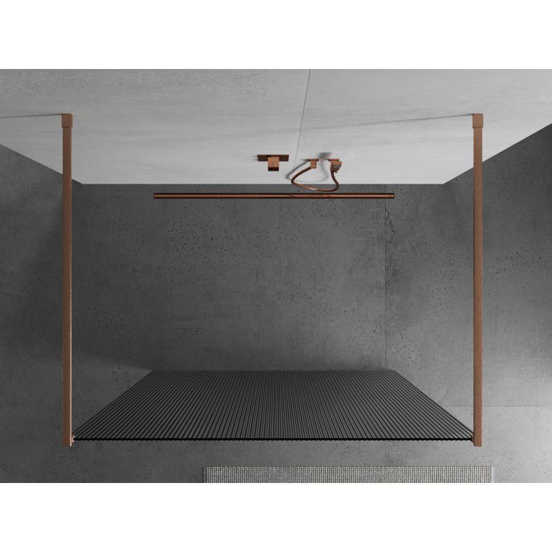 Ścianka prysznicowa Mexen Kioto miedź 130x200 cm 800-130-002-65-09 1 szt.