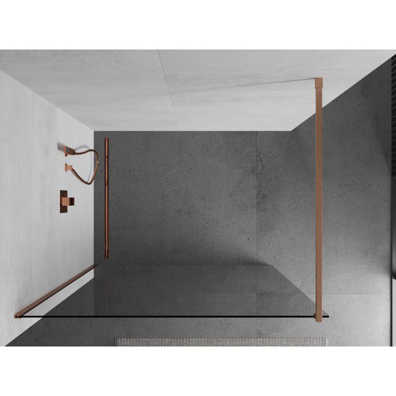 Ścianka prysznicowa Mexen Kioto miedź szczotkowana 70x200 cm  800-070-101-65-00 1 szt.