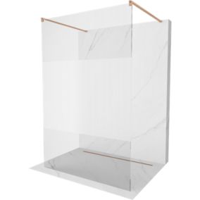 Ścianka prysznicowa Mexen Kioto miedź szron/transparent 100x200 800-100-002-65-35 1 szt.