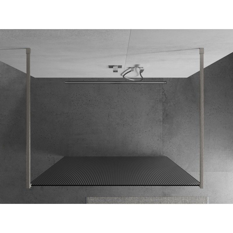 Ścianka prysznicowa Mexen Kioto nikiel szczotkowany 100x200 cm 800-100-002-97-09 1 szt.