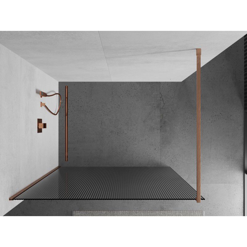 Ścianka prysznicowa Mexen Kioto prążki 110 x 200 cm 1 szt.
