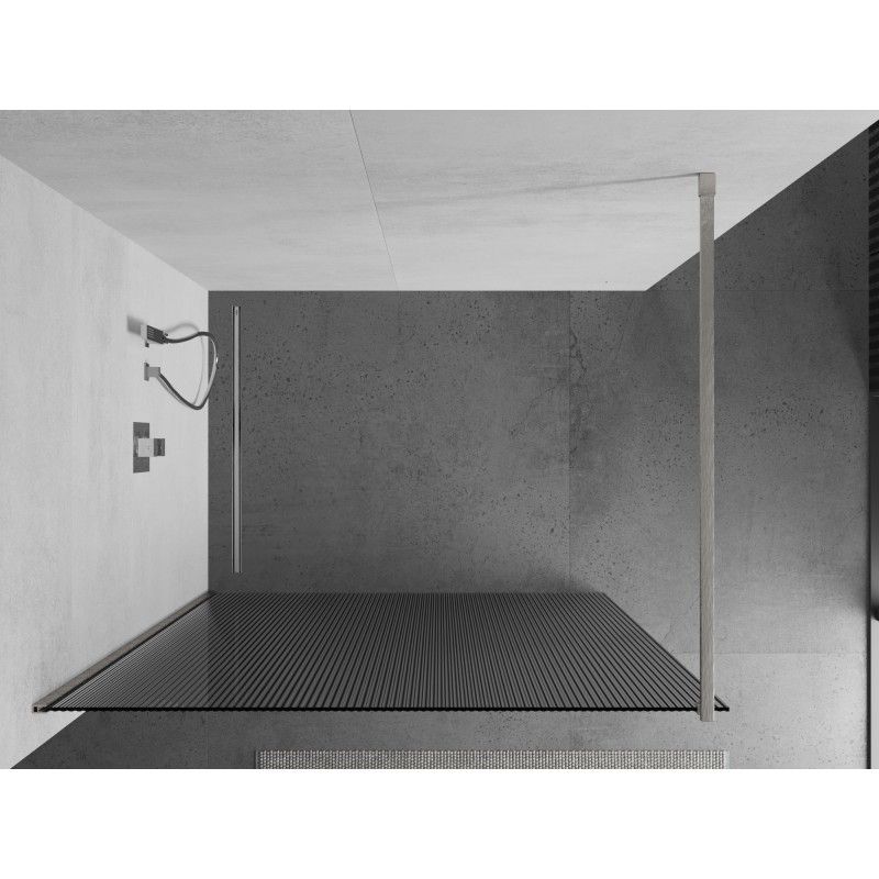 Ścianka prysznicowa Mexen Kioto prążki 130x200 cm 1 szt.