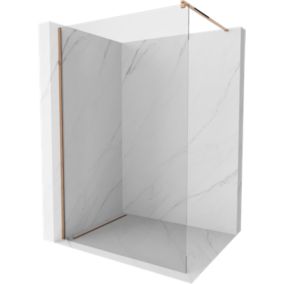 Ścianka prysznicowa Mexen Kioto różowe złoto 100x200 cm  800-100-101-60-00 1 szt.