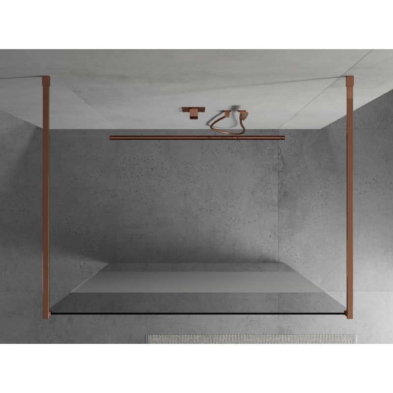 Ścianka prysznicowa Mexen Kioto różowe złoto 110x200 cm  800-110-002-60-35 1 szt.