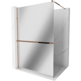 Ścianka prysznicowa Mexen Kioto+ różowe złoto 70x200 cm  800-070-121-60-50 1 szt.