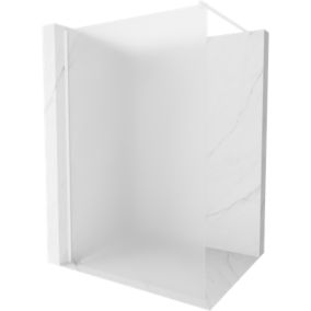Ścianka prysznicowa Mexen Kioto szron biała 70x200 cm 1 szt.