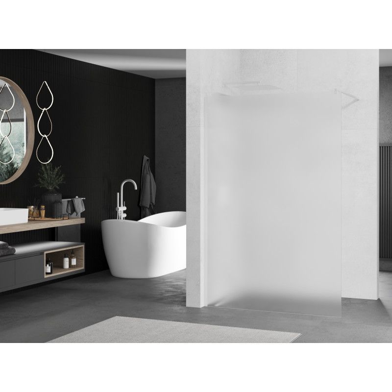 Ścianka prysznicowa Mexen Kioto szron biała 70x200 cm 800-070-101-20-30 1 szt.