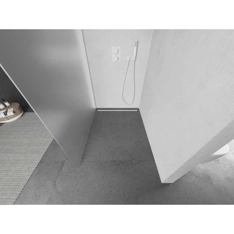 Ścianka prysznicowa Mexen Kioto szron biała 70x200 cm 800-070-101-20-30 1 szt.