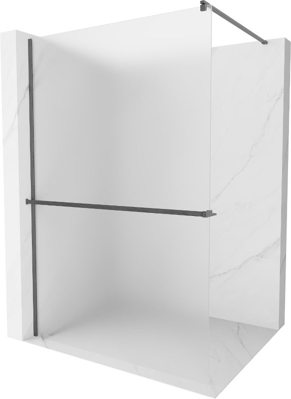 Ścianka prysznicowa Mexen Kioto+ szron gun gray 90x200 cm 1 szt.