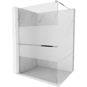 Ścianka prysznicowa Mexen Kioto+ szron/transparent 110x200 cm 1 szt.