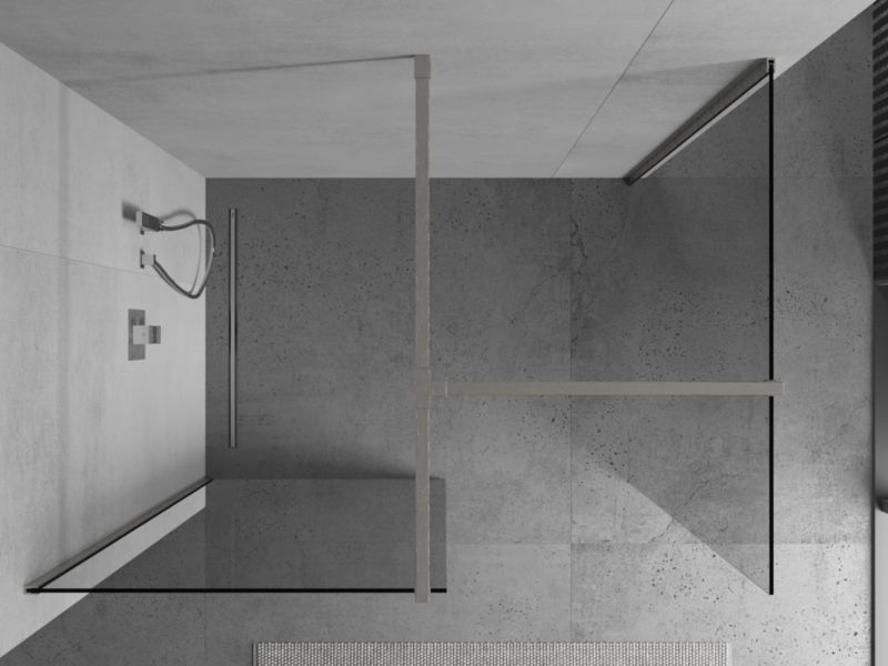 Ścianka prysznicowa Mexen Kioto transparent 115 x 80 cm  800-115-202-97-00-0801 szt.