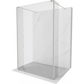 Ścianka prysznicowa Mexen Kioto transparent 130 x 30 cm 1 szt.