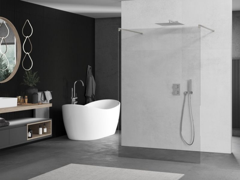 Ścianka prysznicowa Mexen Kioto transparent 130x200 cm 800-130-002-97-00 1 szt.