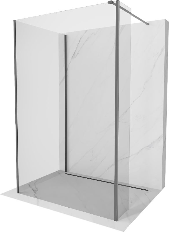Ścianka prysznicowa Mexen Kioto transparent 140 x 75 x 30 cm 1 szt.
