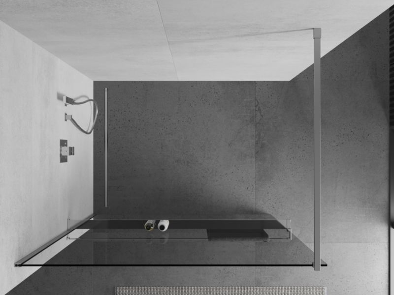 Ścianka prysznicowa Mexen Kioto+ transparent 140x200 cm 1 szt.