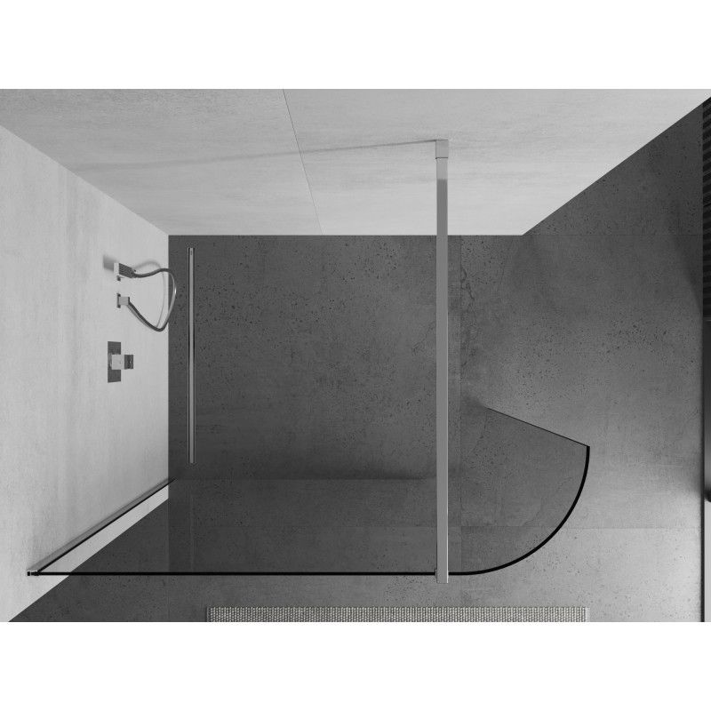 Ścianka prysznicowa Mexen Kioto transparent 140x200 cm  800-140-101-01-06 1 szt.