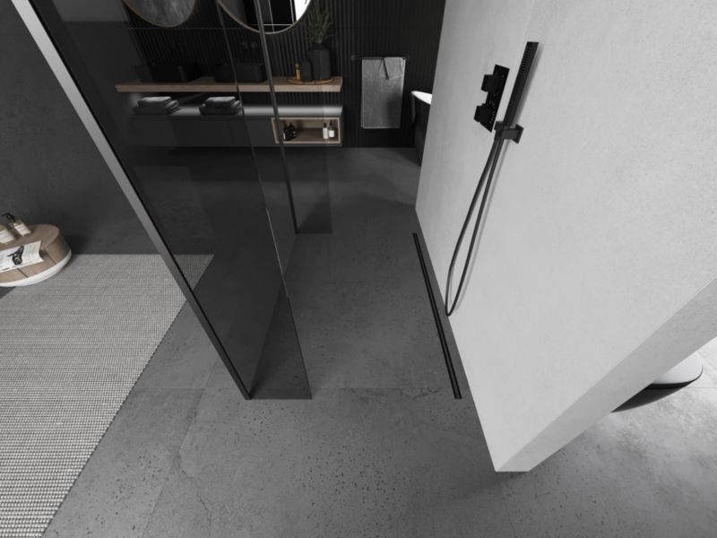 Ścianka prysznicowa Mexen Kioto transparent 170x30x30 1 szt.