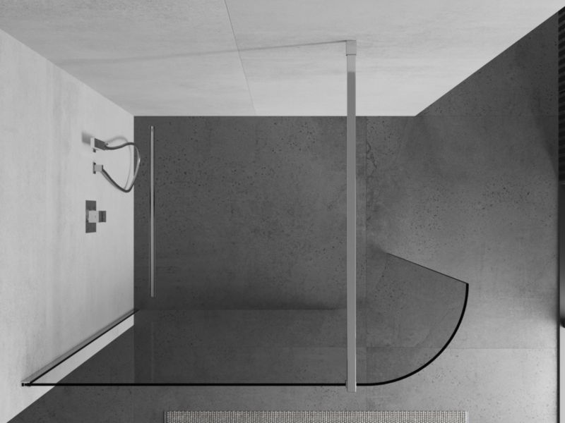 Ścianka prysznicowa Mexen Kioto transparent 90x200 cm  800-090-101-01-06 1 szt.