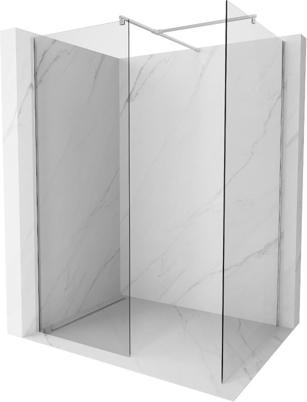 Ścianka prysznicowa Mexen Kioto transparent chrom 140x70 1 szt.