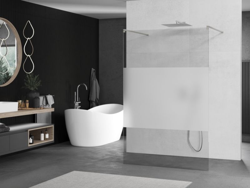 Ścianka prysznicowa Mexen Kioto transparent/szron 100x200 cm 800-100-002-97-35 1 szt.