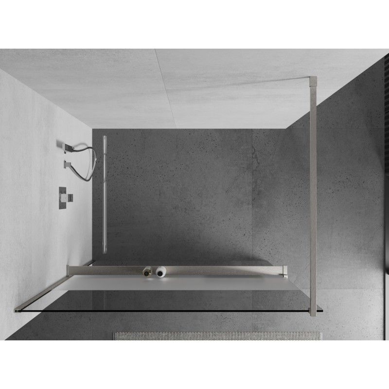 Ścianka prysznicowa Mexen Kioto+ transparent/szron 120x200 cm 1 szt.