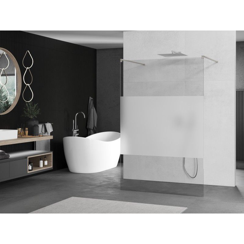 Ścianka prysznicowa Mexen Kioto transparent/szron 140x200 cm 1 szt.
