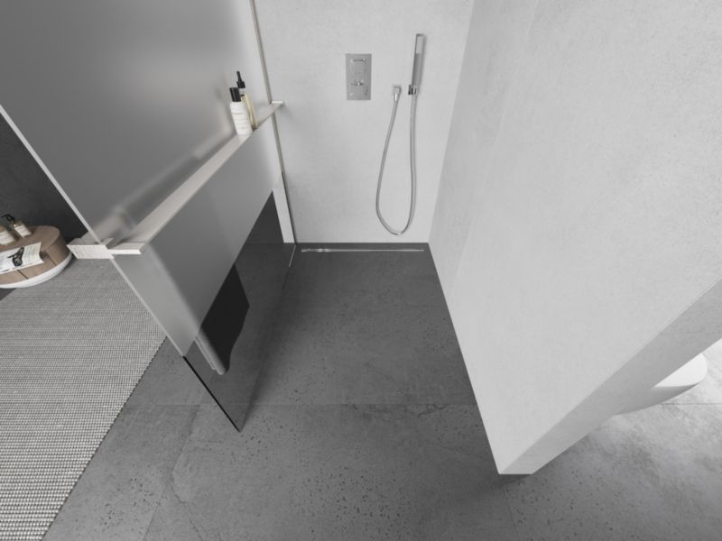 Ścianka prysznicowa Mexen Kioto+ transparent/szron 70x200 cm 1 szt.
