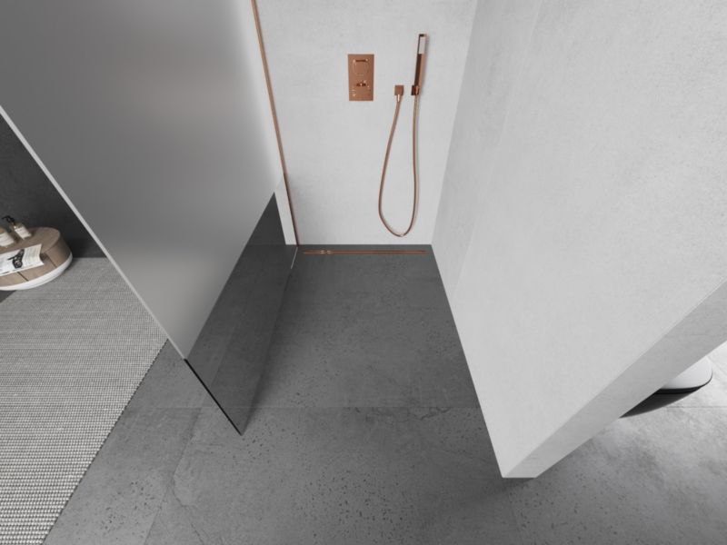 Ścianka prysznicowa Mexen Kioto transparent/szron 90 x 200 cm 1 szt.