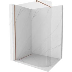 Ścianka prysznicowa Mexen Kioto transparentna miedź 110x200 cm 800-110-101-65-06 1 szt.