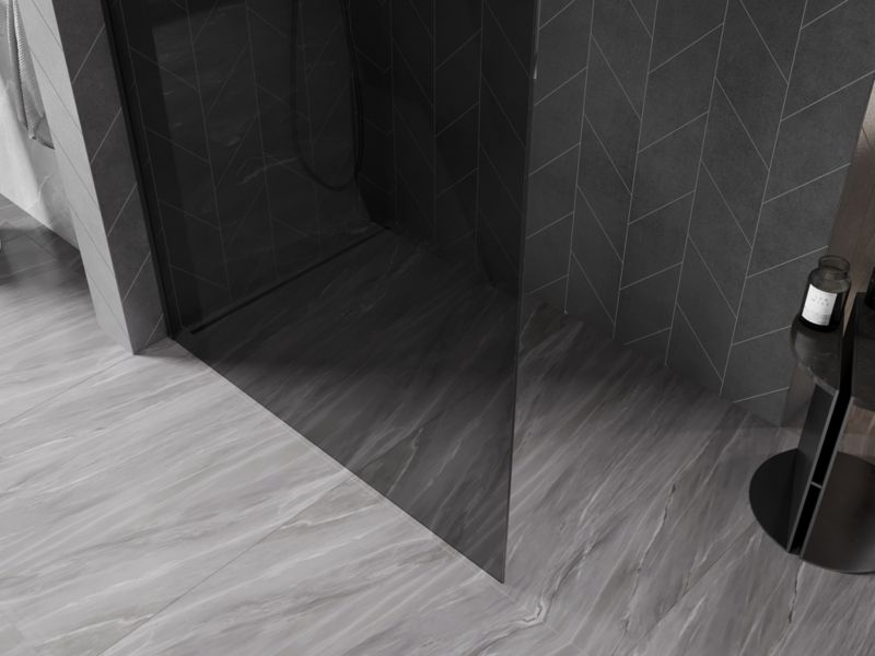 Ścianka prysznicowa Mexen Kioto-X czarna 90x200 cm  800-090-101-70-40-X1 szt.