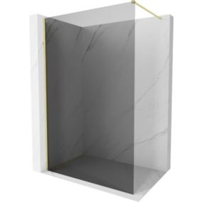 Ścianka prysznicowa Mexen Kioto-X grafit 130x200 cm  800-130-101-55-40-X1 szt.