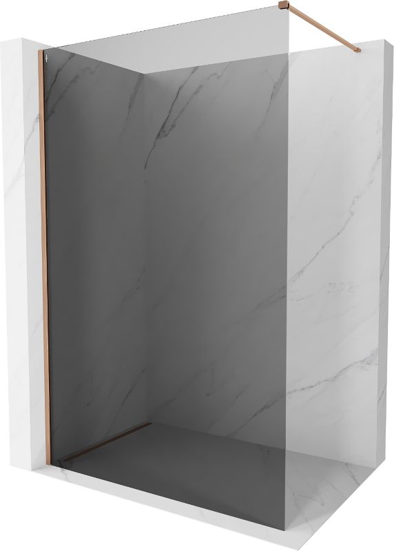 Ścianka prysznicowa Mexen Kioto-X grafit 50x200 cm  800-050-101-65-40-X1 szt.