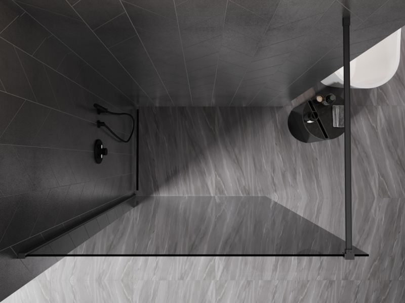 Ścianka prysznicowa Mexen Kioto-X grafit 80x200 cm  800-080-101-95-40-X1 szt.