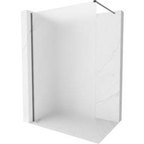 Ścianka prysznicowa Mexen Kioto-X gun gray 130x200 cm  800-130-101-66-30-X1 szt.