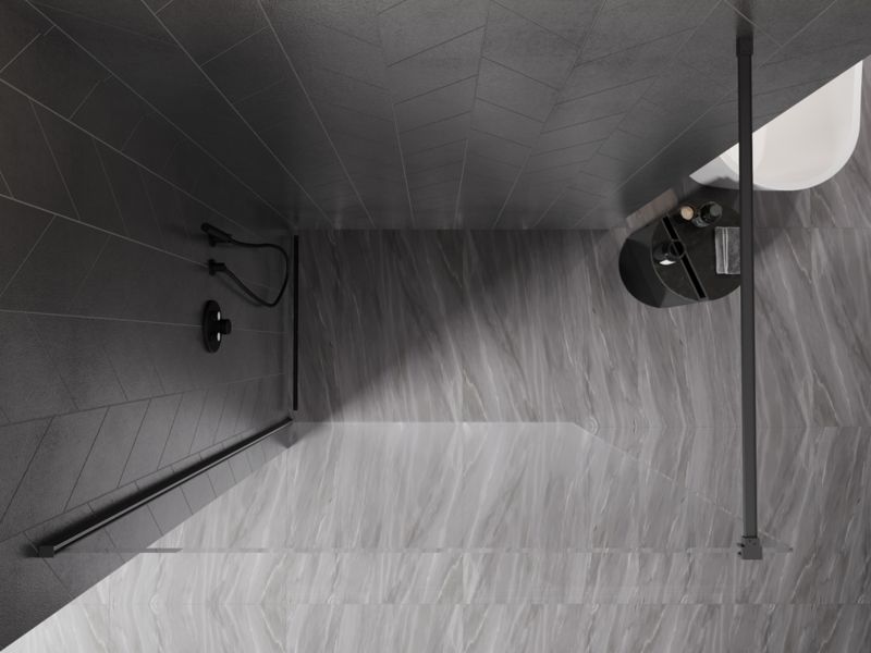 Ścianka prysznicowa Mexen Kioto-X gun metal 150x200 cm 800-150-101-95-00-X 1 szt.
