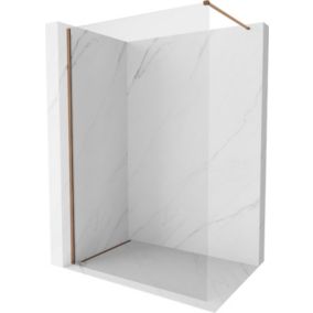 Ścianka prysznicowa Mexen Kioto-X różowe złoto 100x200 cm  800-100-101-60-00-X1 szt.